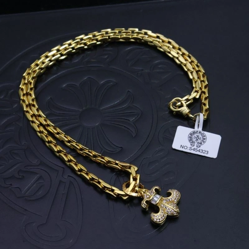 Comfortable Chrome Hearts Necklaces 240089