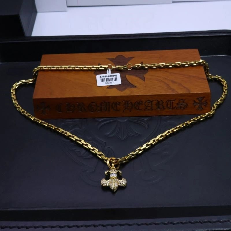 Comfortable Chrome Hearts Necklaces 240089