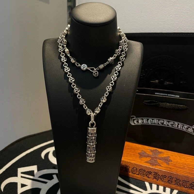 Comfortable Chrome Hearts Necklaces 240046