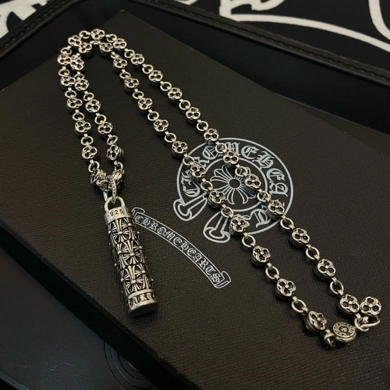 Comfortable Chrome Hearts Necklaces 240046