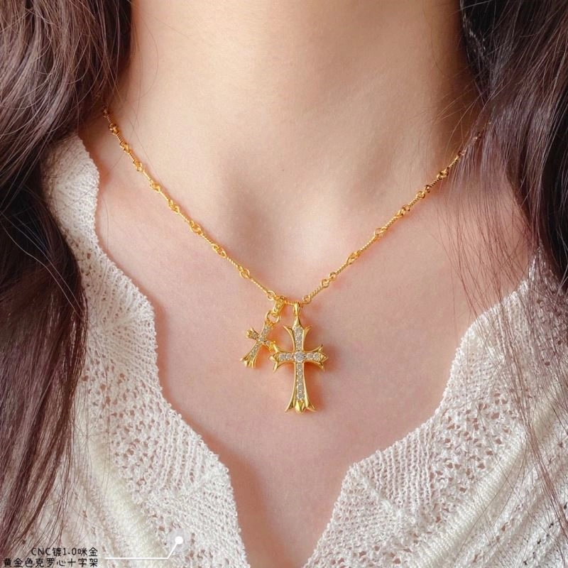 Comfortable Chrome Hearts Necklaces 240038