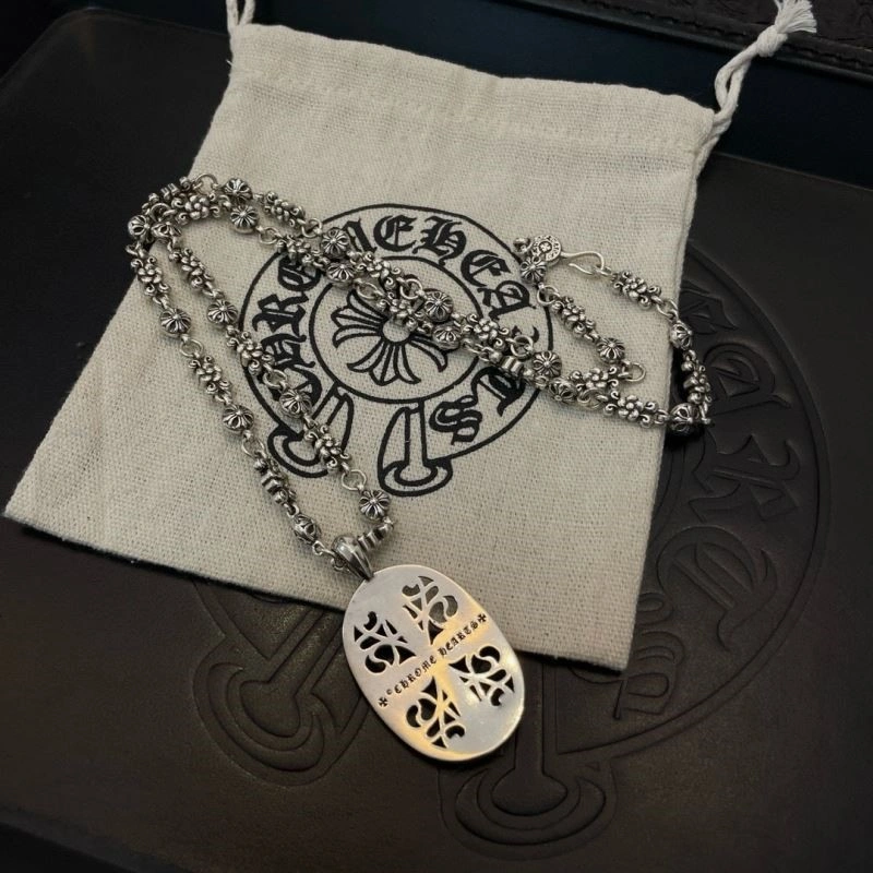 Bright Chrome Hearts Necklaces 240003