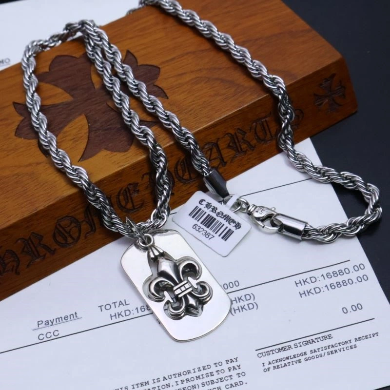 Comfortable Chrome Hearts Necklaces 239994