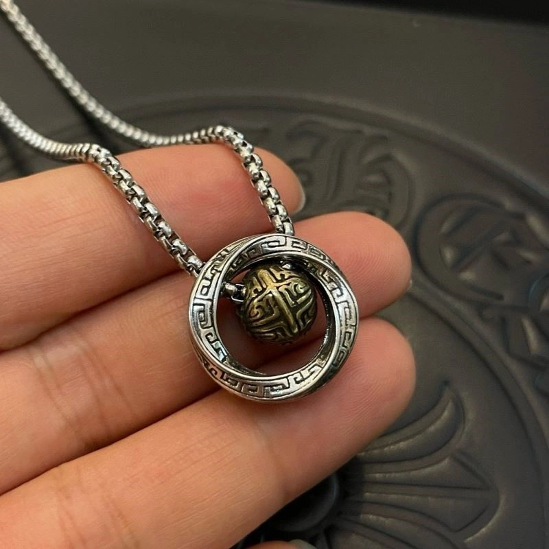 Effortless Chrome Hearts Necklaces 239959