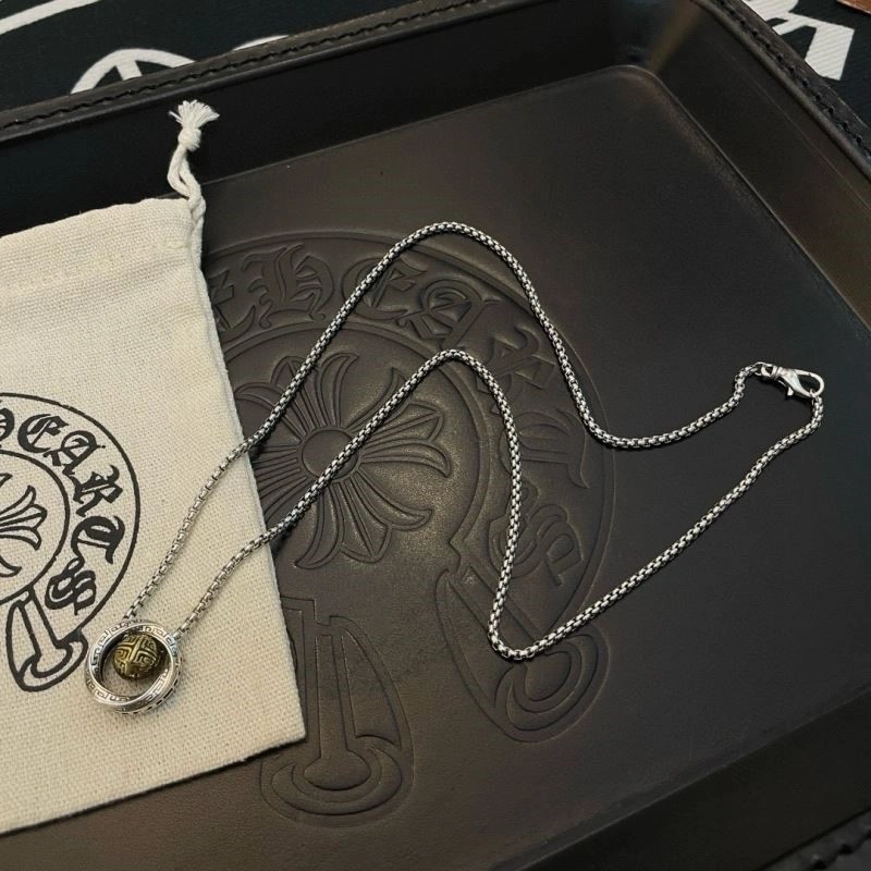 Effortless Chrome Hearts Necklaces 239959