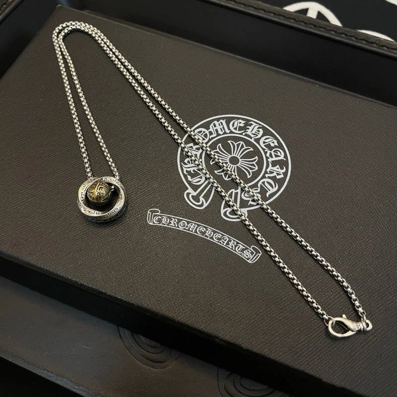 Effortless Chrome Hearts Necklaces 239959