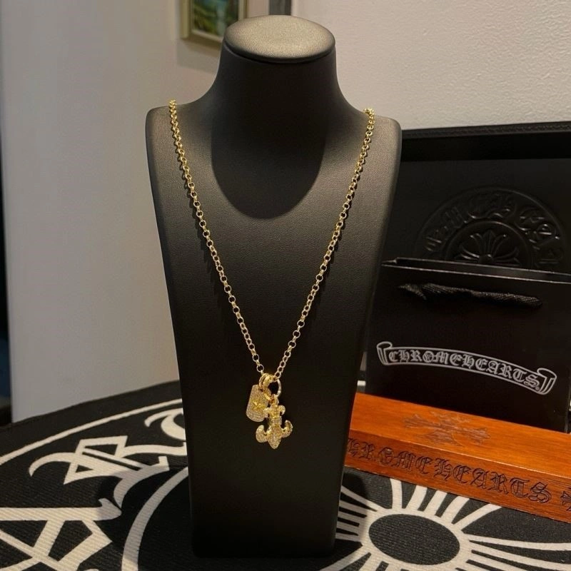 Refined Chrome Hearts Necklaces 239583