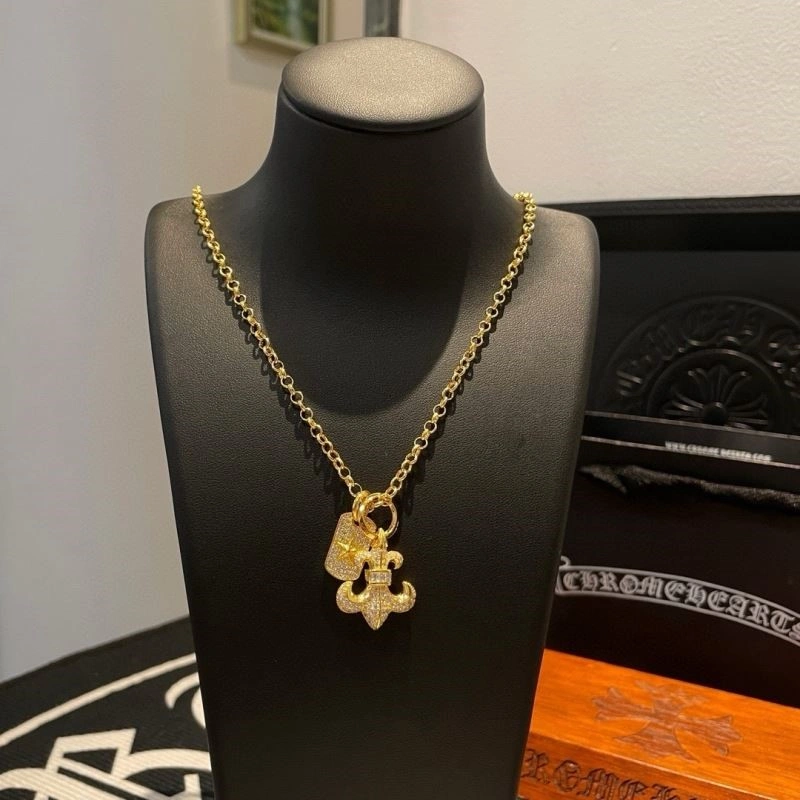 Refined Chrome Hearts Necklaces 239583