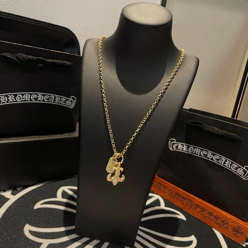 Refined Chrome Hearts Necklaces 239583