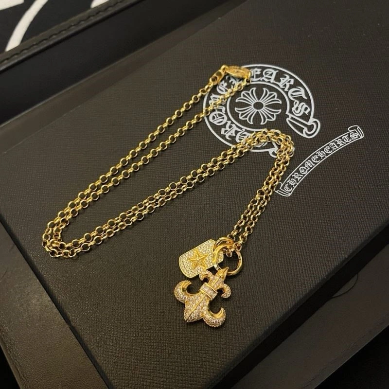 Refined Chrome Hearts Necklaces 239583