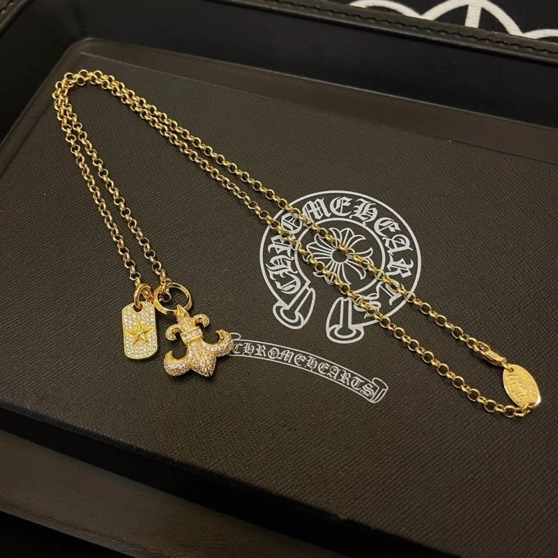 Refined Chrome Hearts Necklaces 239583