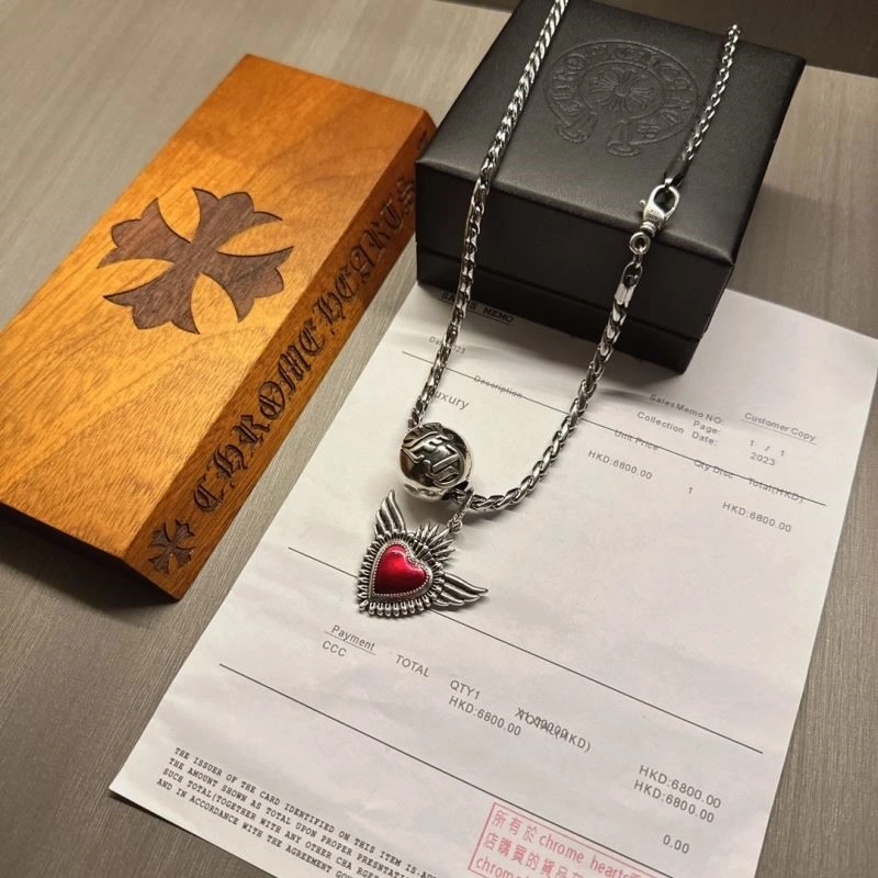 Chrome Hearts Necklaces ZipUp 239551