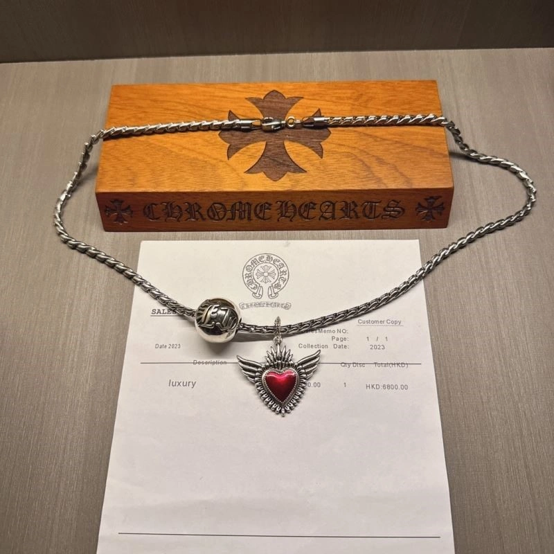 Chrome Hearts Necklaces ZipUp 239551