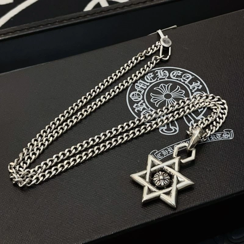 Bright Chrome Hearts Necklaces 239517