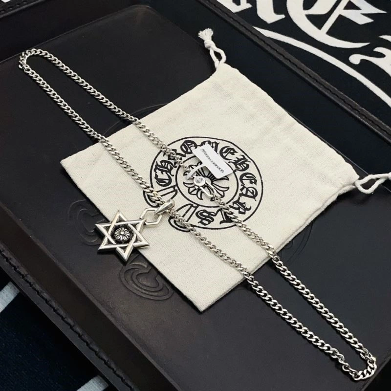 Bright Chrome Hearts Necklaces 239517