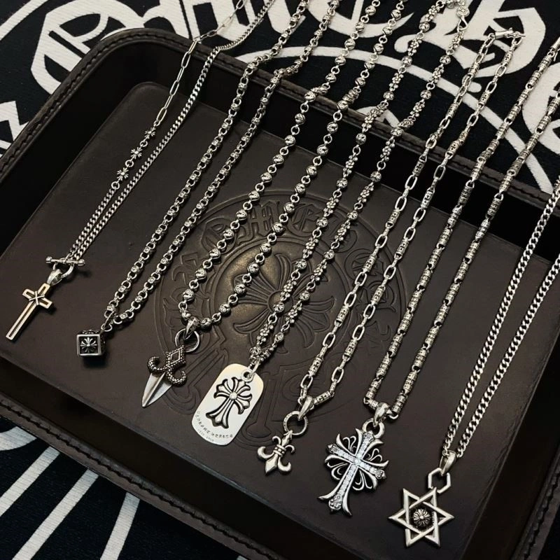 Bright Chrome Hearts Necklaces 239517