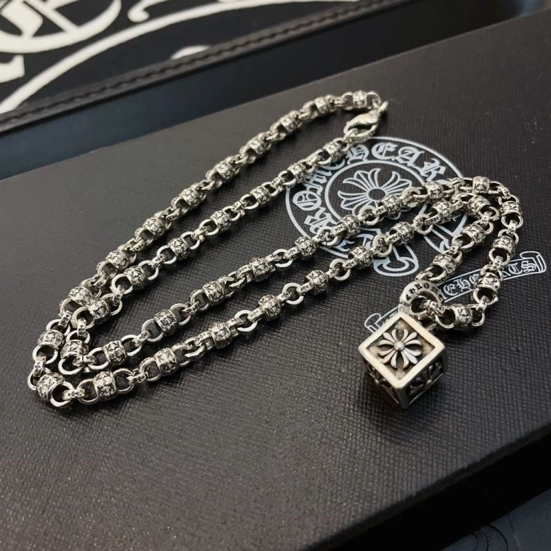 Compact Chrome Hearts Necklaces 239523