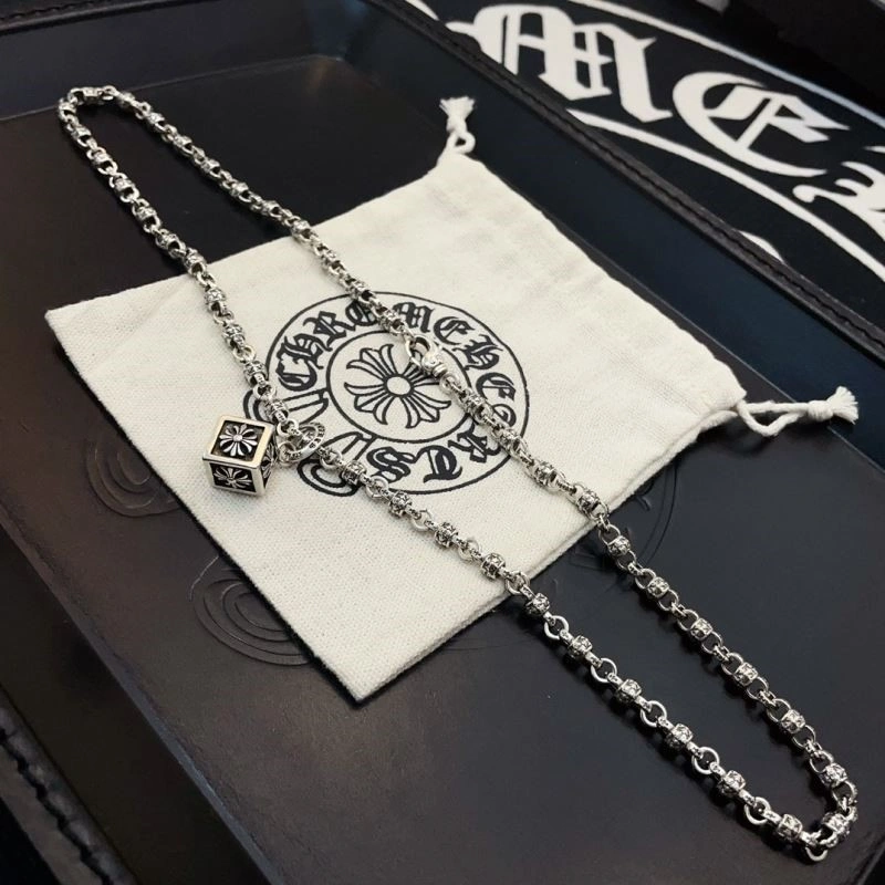Compact Chrome Hearts Necklaces 239523