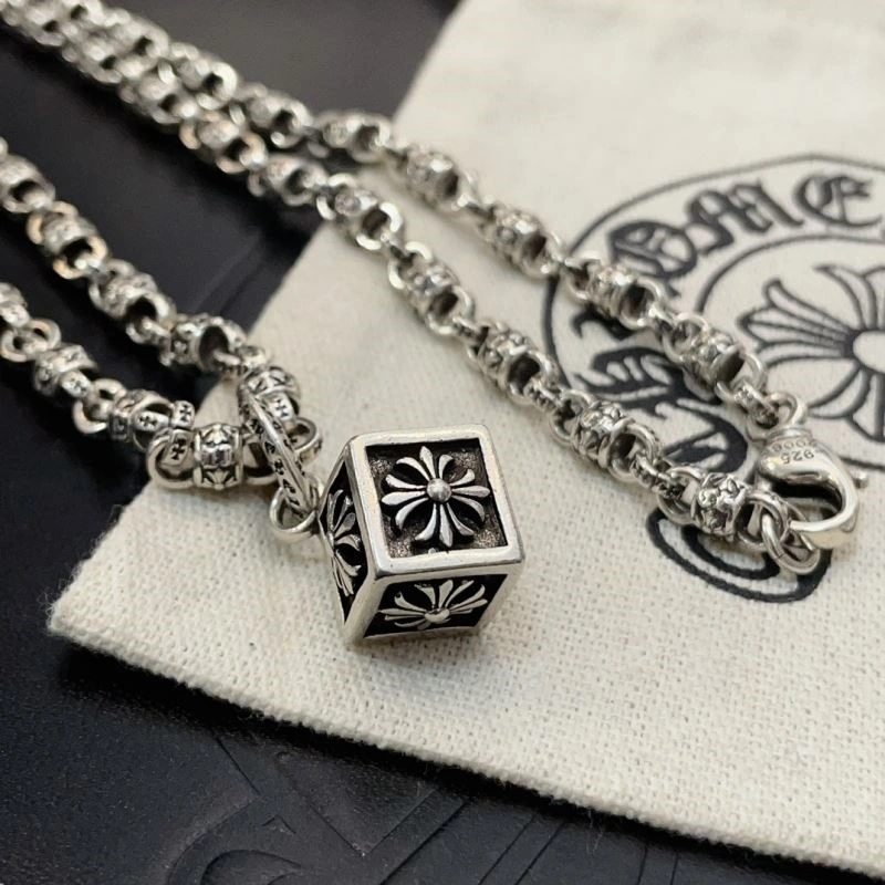Compact Chrome Hearts Necklaces 239523