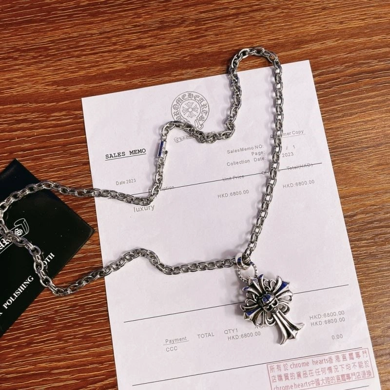 Contemporary Chrome Hearts Necklaces 239502
