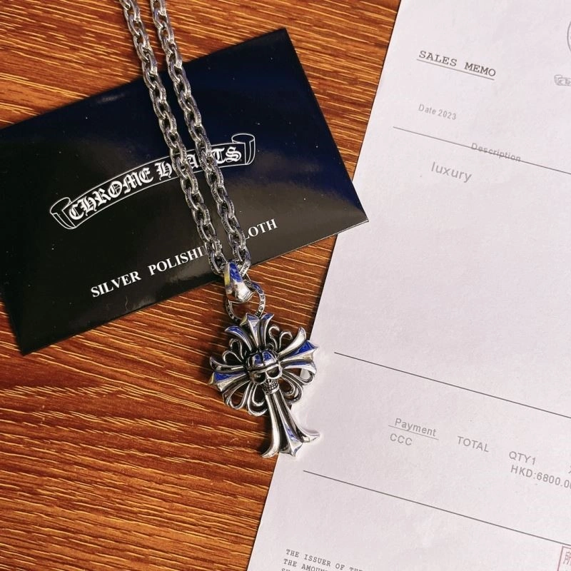 Contemporary Chrome Hearts Necklaces 239502