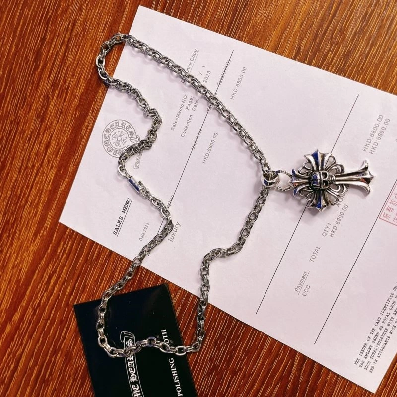 Contemporary Chrome Hearts Necklaces 239502