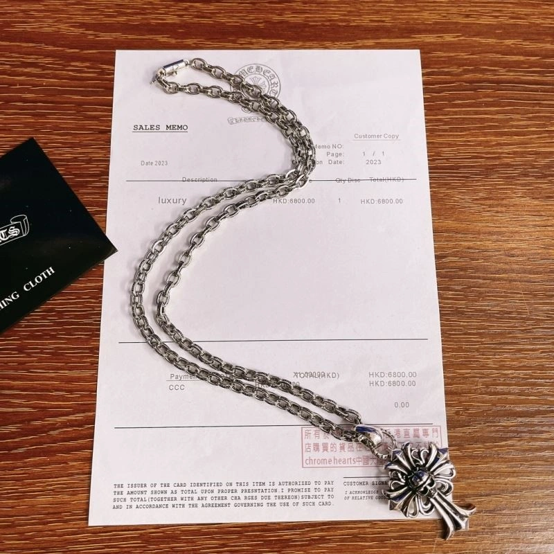 Contemporary Chrome Hearts Necklaces 239502