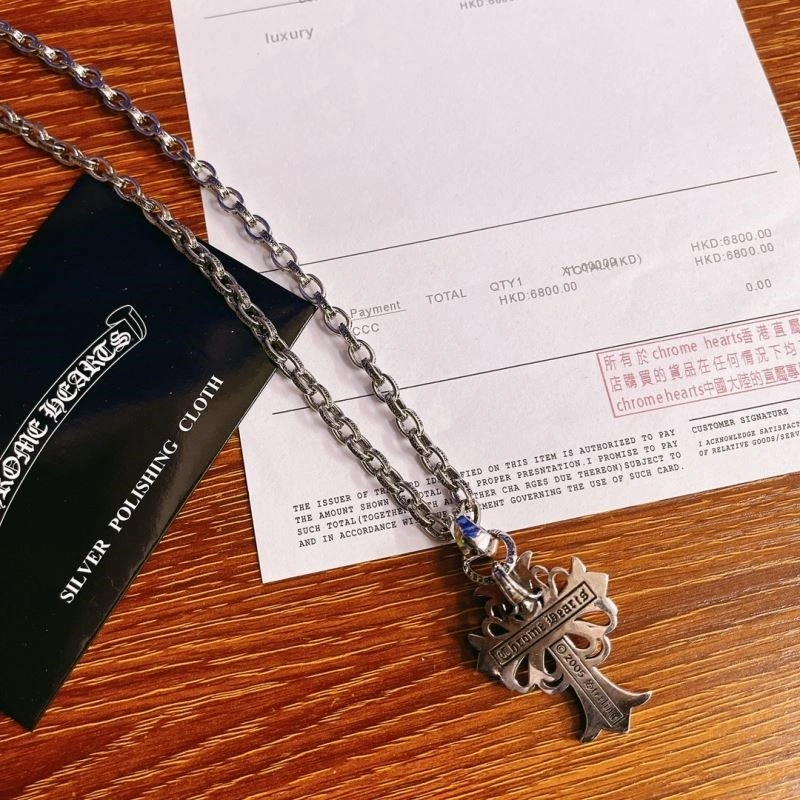 Contemporary Chrome Hearts Necklaces 239502