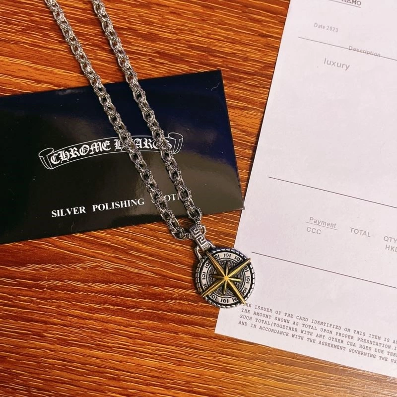 Cozy Chrome Hearts Necklaces 239500
