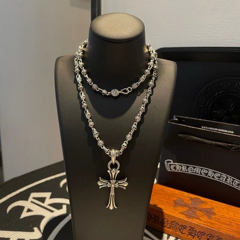 Refined Chrome Hearts Necklaces 239476