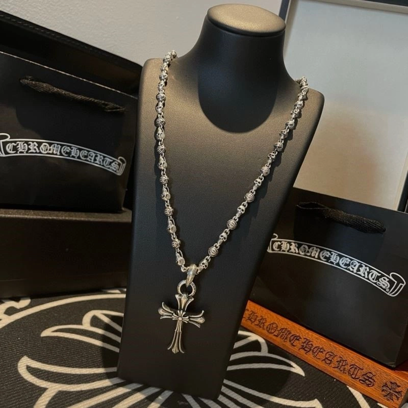 Refined Chrome Hearts Necklaces 239476