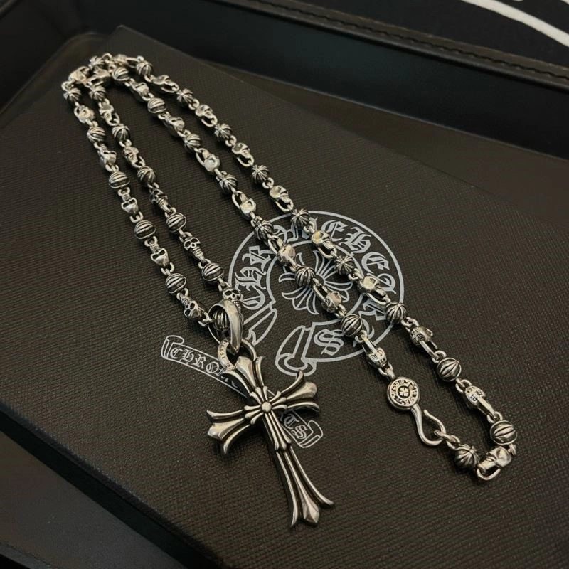 Refined Chrome Hearts Necklaces 239476