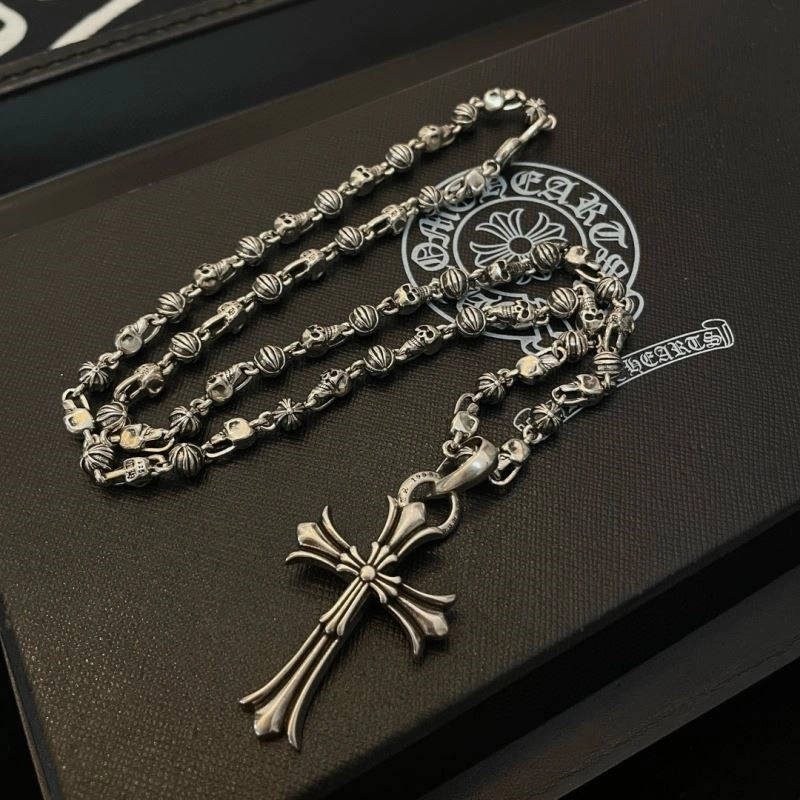 Refined Chrome Hearts Necklaces 239476