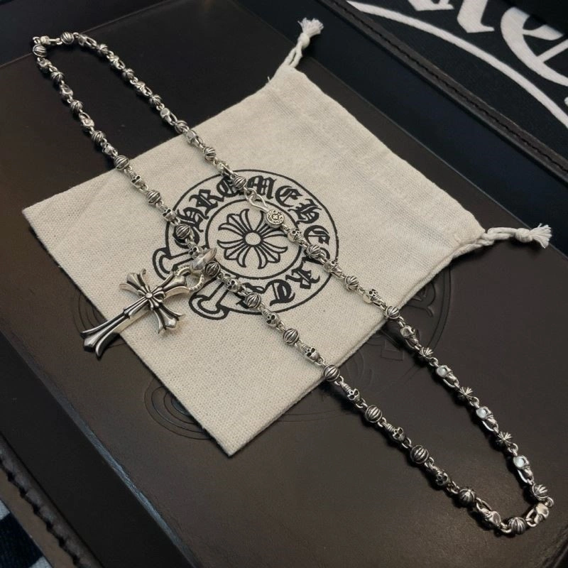 Refined Chrome Hearts Necklaces 239476
