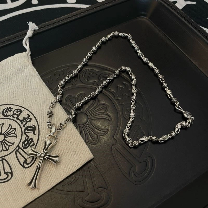 Refined Chrome Hearts Necklaces 239476