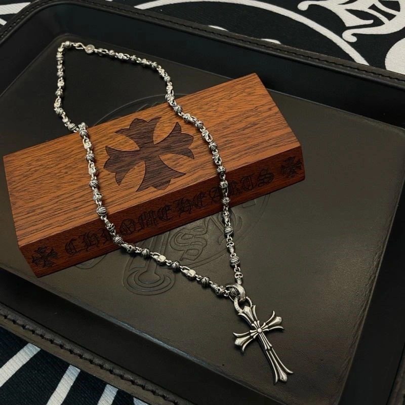 Refined Chrome Hearts Necklaces 239476