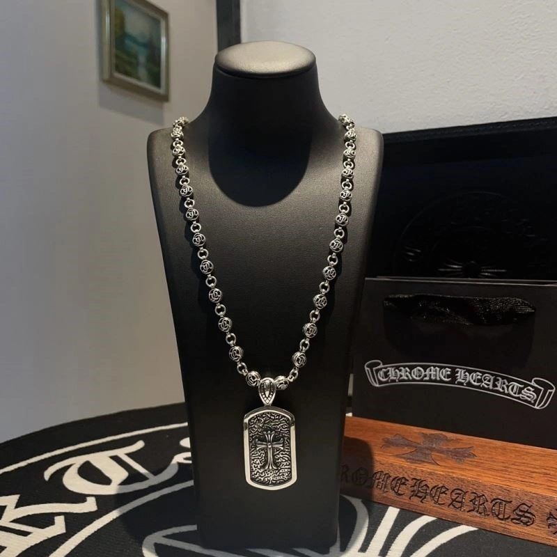 Neat Chrome Hearts Necklaces 239446