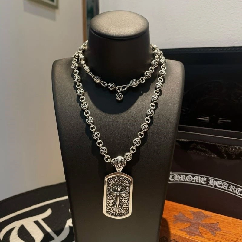 Neat Chrome Hearts Necklaces 239446