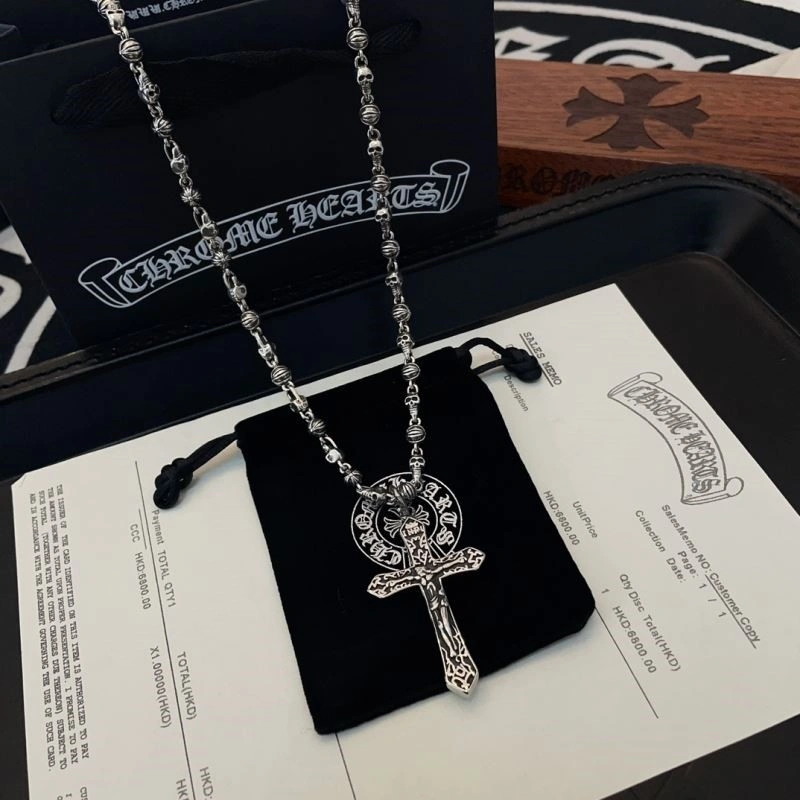 Classic Chrome Hearts Necklaces 239394
