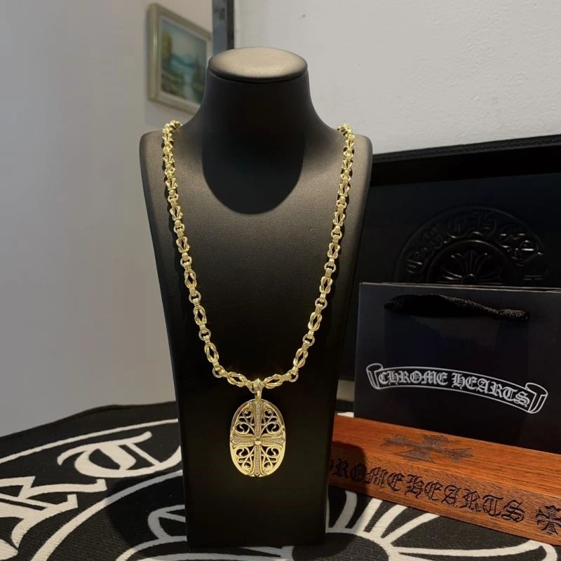 Upgraded Chrome Hearts Necklaces 239393