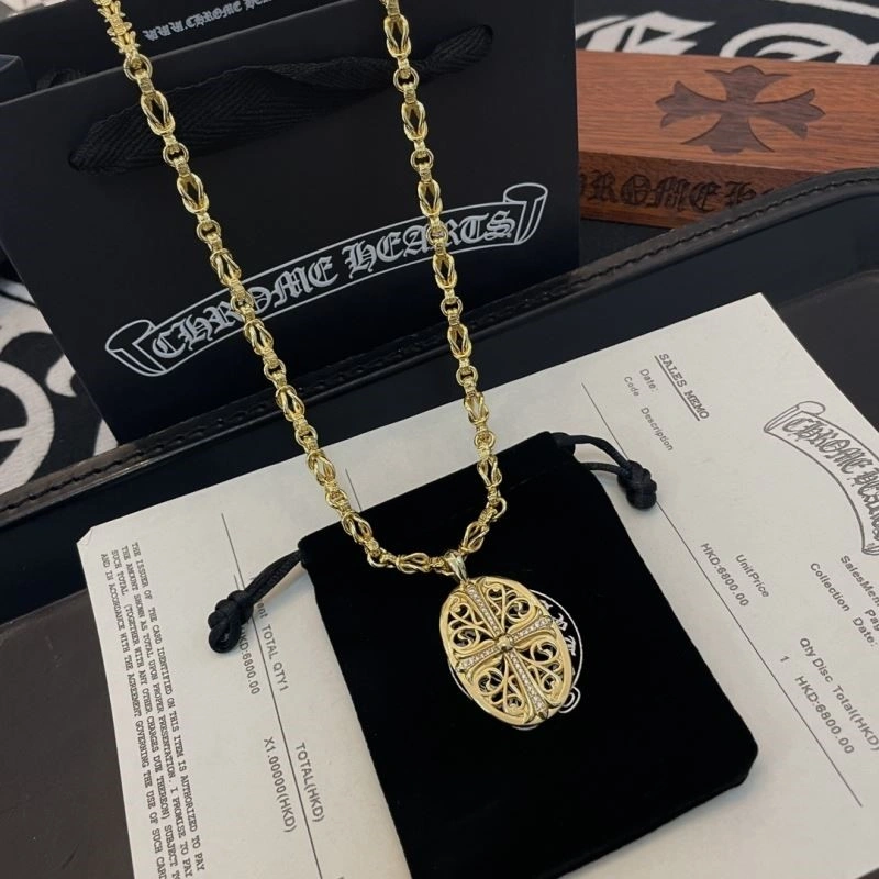 Upgraded Chrome Hearts Necklaces 239393