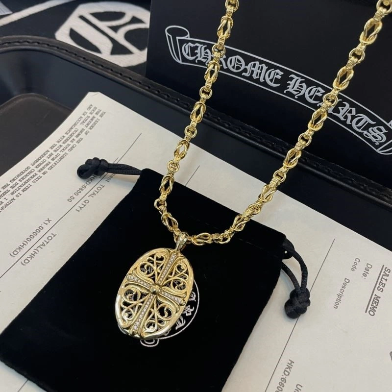 Upgraded Chrome Hearts Necklaces 239393
