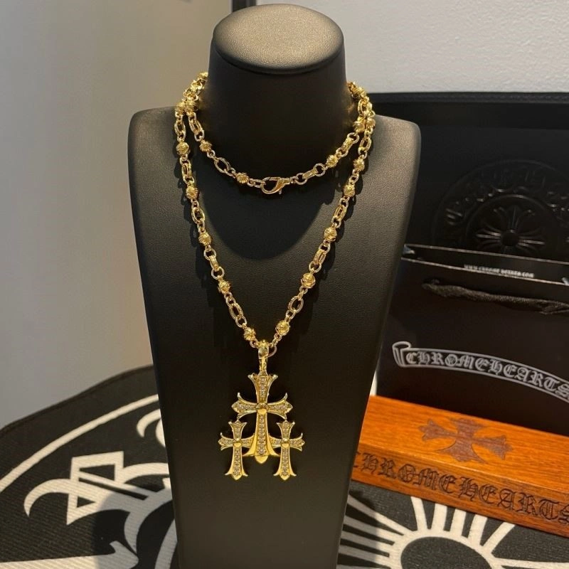 SoftTouch Chrome Hearts Necklaces 239391