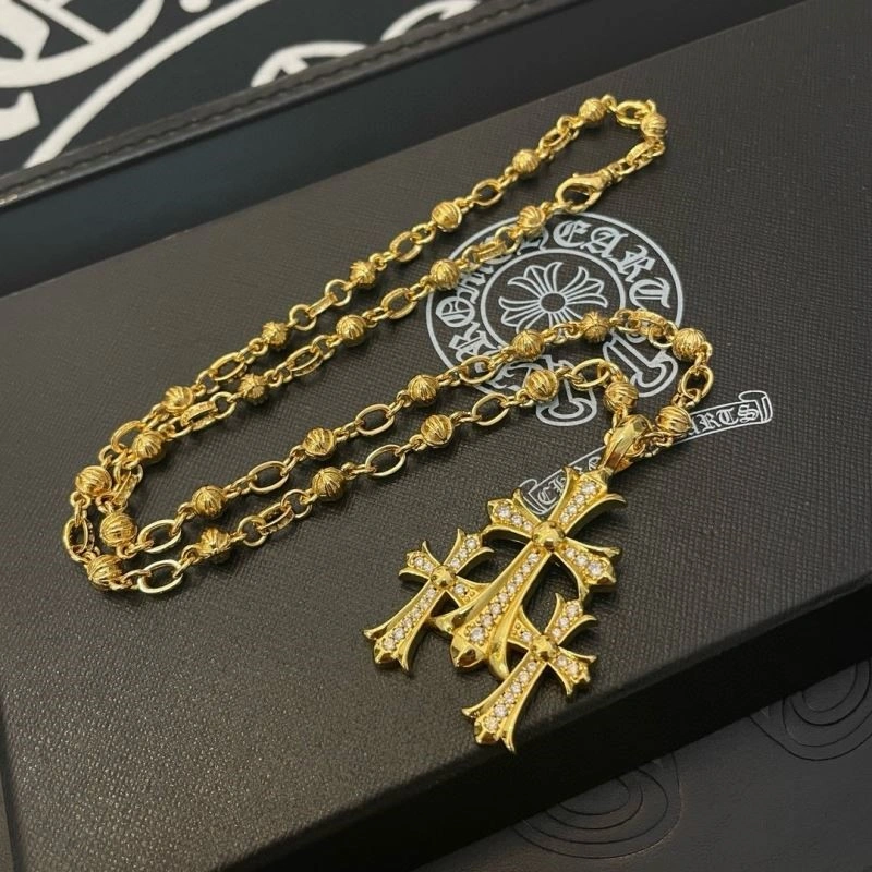 SoftTouch Chrome Hearts Necklaces 239391