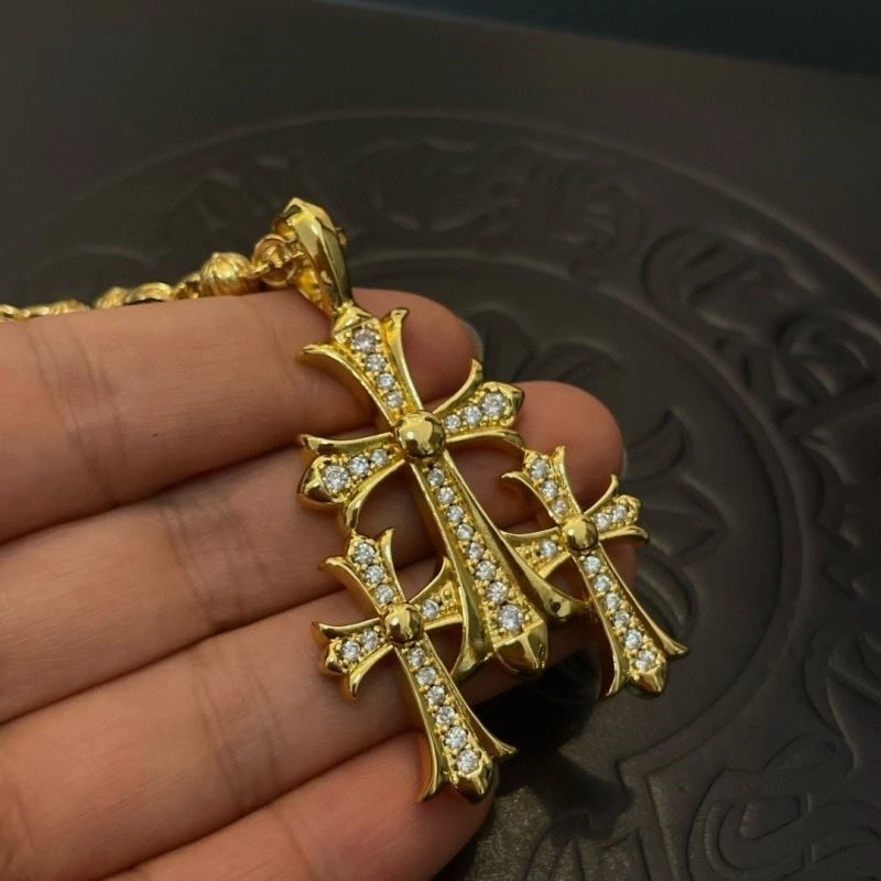SoftTouch Chrome Hearts Necklaces 239391