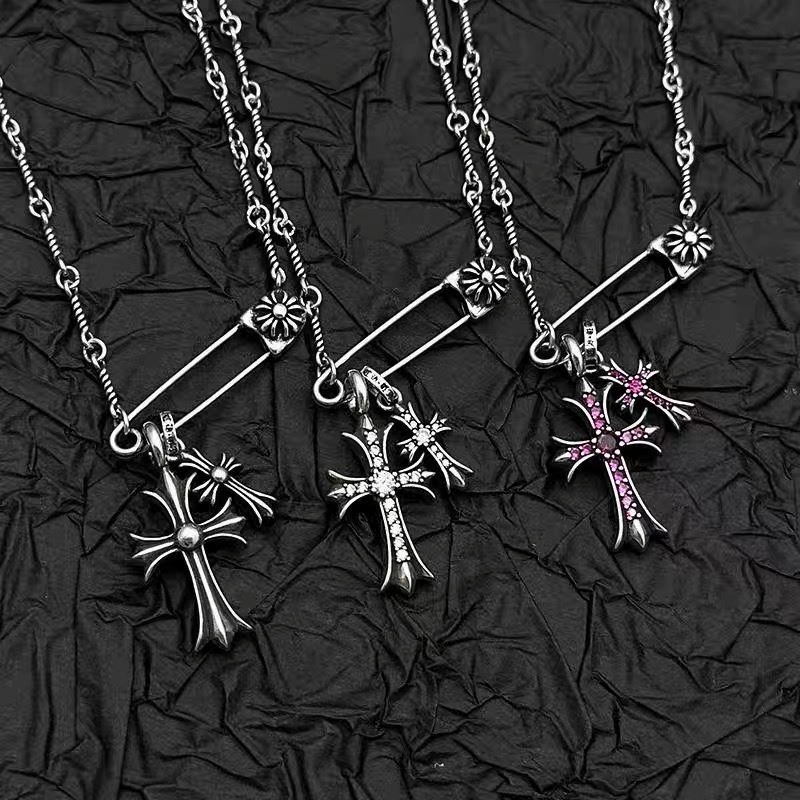 Trendy Chrome Hearts Necklaces 239387