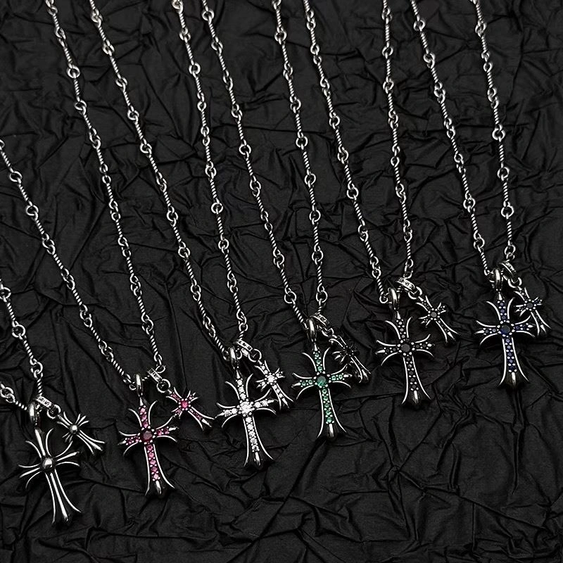 Thermal Chrome Hearts Necklaces 239383