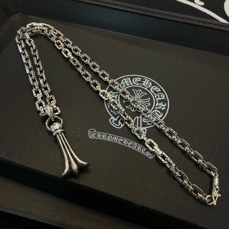 Comfortable Chrome Hearts Necklaces 239348