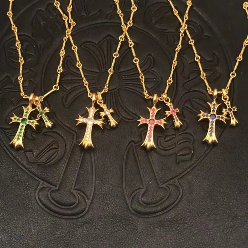 Bright Chrome Hearts Necklaces 239357