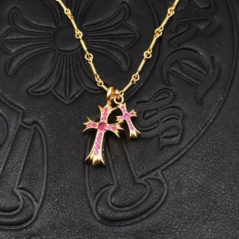 Bright Chrome Hearts Necklaces 239357